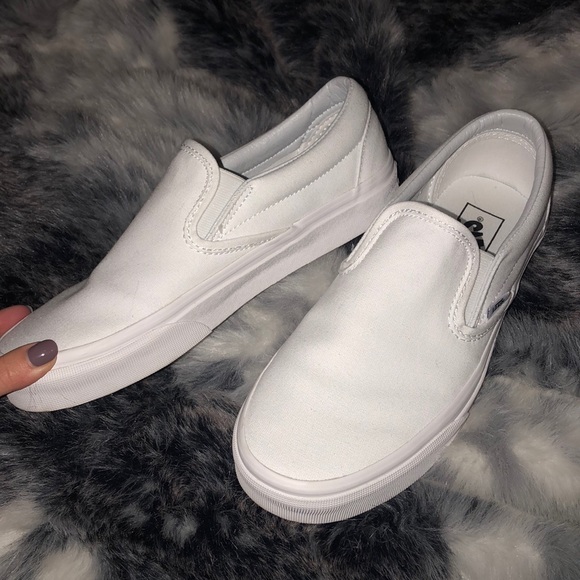 white vans size 6.5